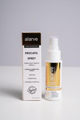 Alarve Procapil Spray - Anti-Hair Loss Treatment with Biotin, Keratin Vitamin Complex Strengthens Revitalizes Hair 60 mL