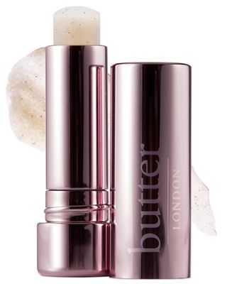 butter LONDON Lippy Lip Scrub Stick, Sugar Buttercream - 100 Natural Sugar-Based Lip Scrubber Exfoliator Nourishes, Hydrates Lightens Dry Dark Lips - Lip Care for Smooth Fresh-Looking Lips