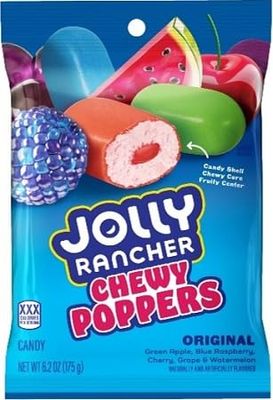 Joly Ranch Chewy Poppers Original Fruit Flavored Candy, 6.2OZ