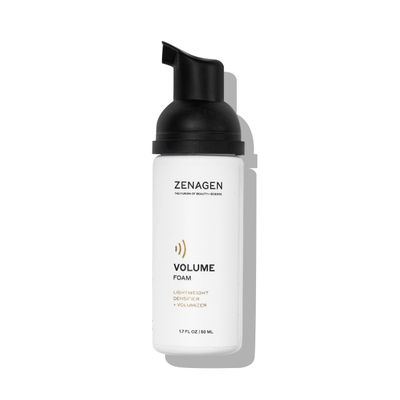 ZENAGEN Volume Foam Lightweight Densifier Volumizer, Boosts Hair Volume Thickness, Provides Lightweight Hold, Nourishes Strengthens Hair, Non-Greasy Plant-Based, Vegan, All Hair Types, 1.7 oz