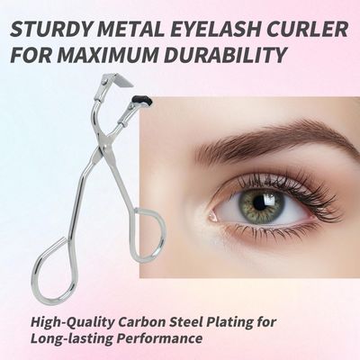 2 Pack Mini Eyelash Curler for Ends Silicone Eyelash Curler with Refill Pads Mini Lash Curler No Pinching Fits All Eyelash Shapes Small Segmented and Precision Press Tool for Dramatic Lash Look
