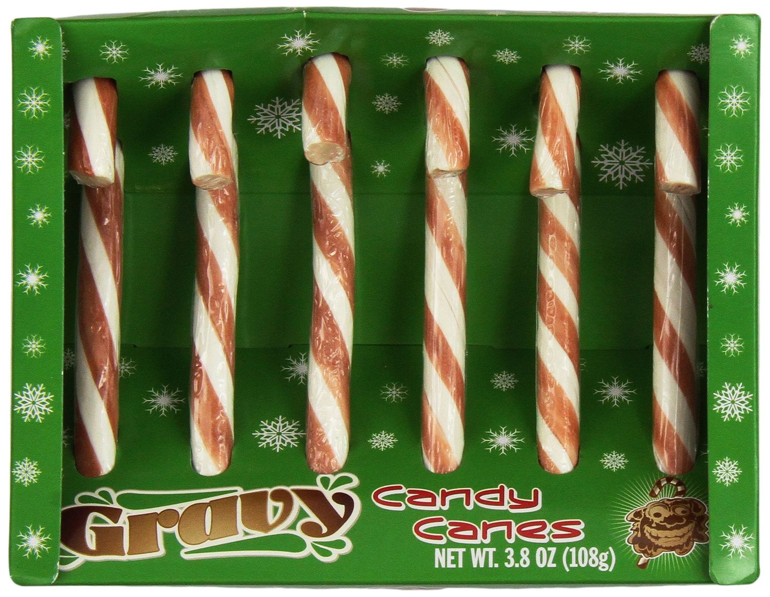 Accoutrements Gravy Candy Canes - 6ct