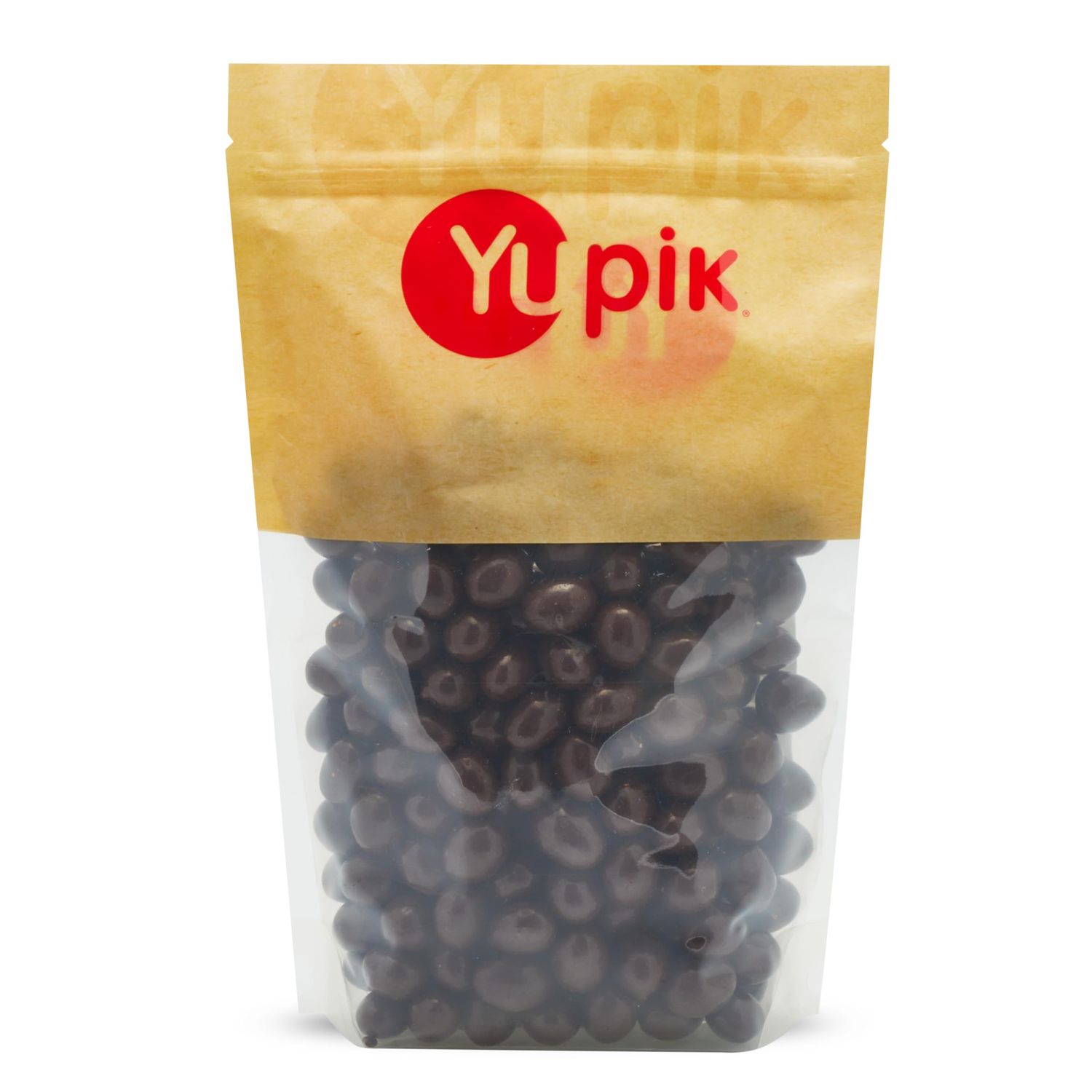 Yupik 45 Dark Chocolate Coconut Coated Almonds, 2.2 lb (35.2 oz), Gluten-Free, Kosher, Whole Roasted Nuts, Crunchy Almonds Dipped in Chocolate and Coconut Coating, Chocolate Candy, Sweet Snacks