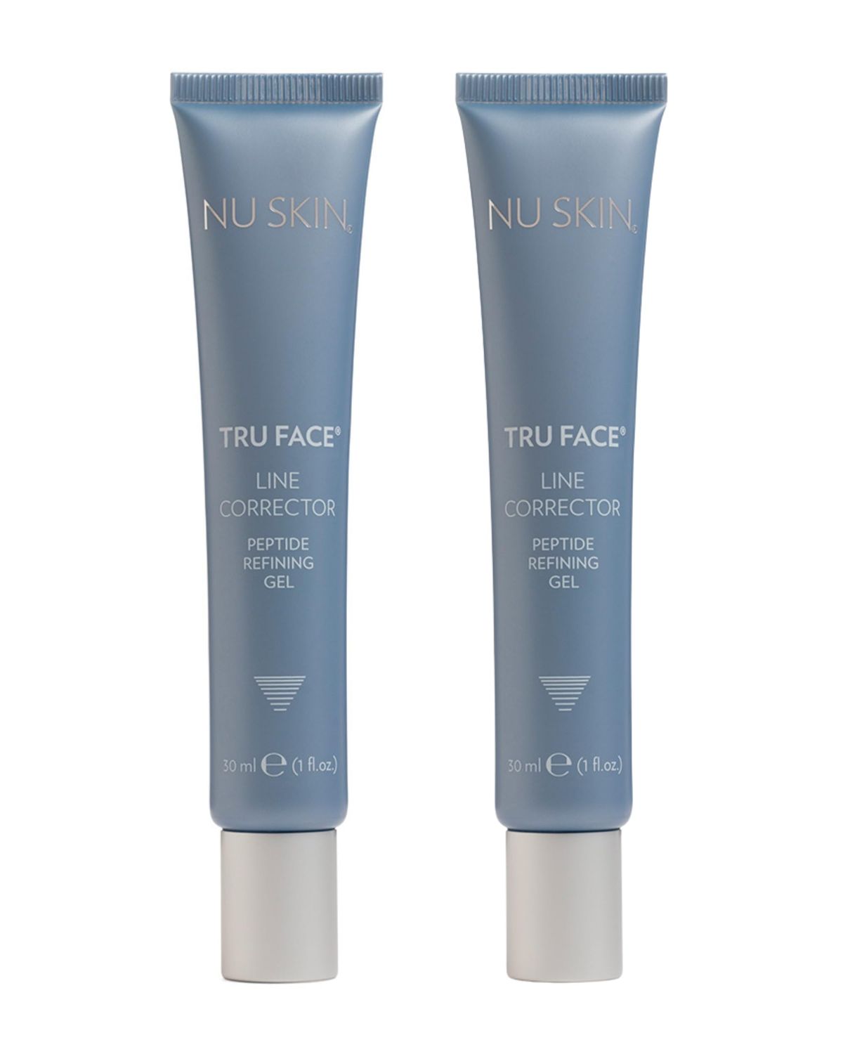NuSkin Tru Face Line Corrector Wrinkle Reducing Peptides Aging for Fine Lines Targets Mouth Lines Forehead Wrinkles for Youthful, Smooth Skin Put on before makeup Face Wash 2 Pack