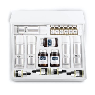 The Mossi London 6-Months Complete Hair Care Kit - Post-Transplant Recovery Anti-Hair Loss Solution