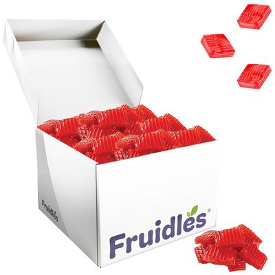 Fruidles Soft Licorice Candy Tire Tracks Bites for Parties, Birthdays, Events and Much More (Strawbrry Licorice, 5 Pounds)