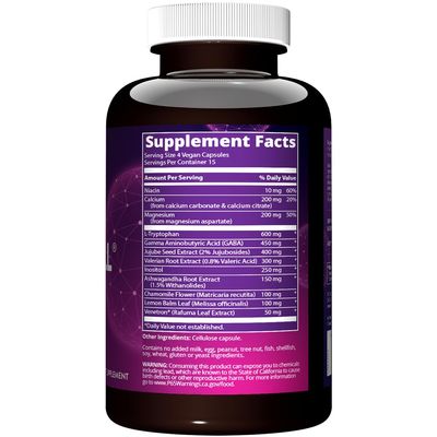 MRM Nutrition Relax-All Dietary Supplement for Better Sleep with GABA, L-Theanine Ashwagandha Drug-Free, Non-Habit Forming Non-GMO Vegan Gluten Free 15 Servings