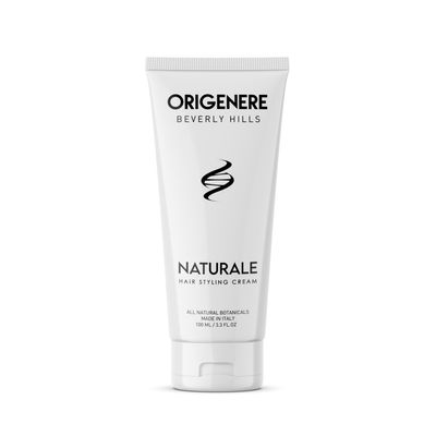 ORIGENERE Naturale Hair Styling Cream 100 ml. Light hold. All-Natural Botanicals, Nourishing Formula. Jojoba, passion flower, vitamin E, provitamin B5