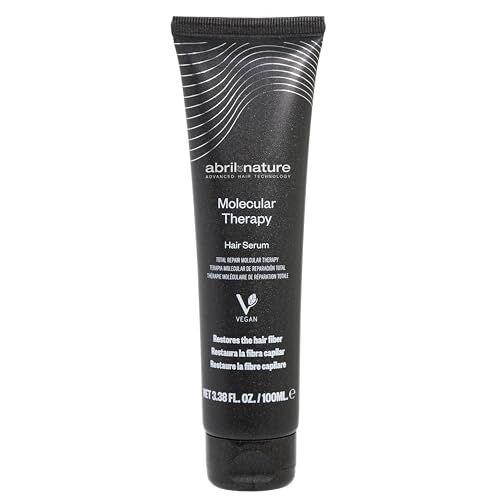 abril et nature - Professional Hair Serum Molecular Therapy - For Damaged, Chemically Treated, or Aging Hair - Repairs, Restructures, and Fills the Hair Fiber - Leave-In - 100 ml