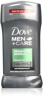 Dove MenCare Antiperspirant Stick, Sensitive Shield, 2.7 Ounce (Pack of 4)