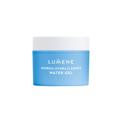Lumene Nordic Hydra Lahde Water Gel - Hyaluronic Acid Gel Moisturizer - Shine Free, All Day Hydration Face Moisturizer - Niacinamide Moisturizer for Oily Skin (1.7 fl oz)