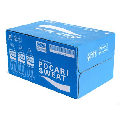 Pocari Sweat 24-Pack Electrolyte Drink - Ultimate Hydration for Sports, Heat, and Everyday Wellness