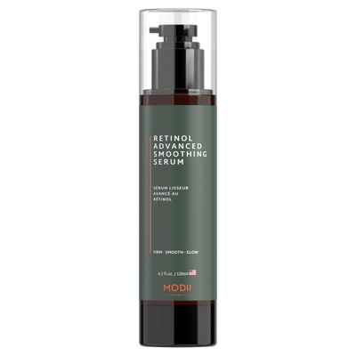 Retinol Serum for Face Neck: Retinol Advanced Smoothing Serum, Vitamin E and Niacinamide - Organic, Unscented Vegan, Cruelty Free - Made in USA - 4oz120ml