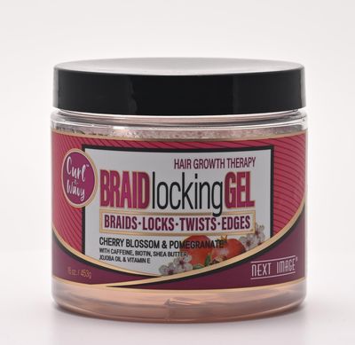 NEXT IMAGE Braid Locking Gel (Cherry Blossom Pomegranate, 16 oz.)