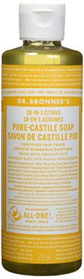 Dr. Bronner&#39;s Organic Pure Castile Liquid Soap Citrus Orange - 8 fl oz