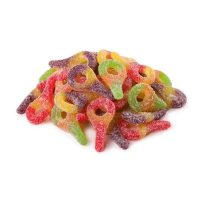 Sour Sucker Gummy Candy 250g Pack (8.8oz) Bulk Pack - Contains Approximately 40 Pieces - Assorted Flavors -Soft and Chewy Sour Keys Gummies by Lecsa Specialty Snacks