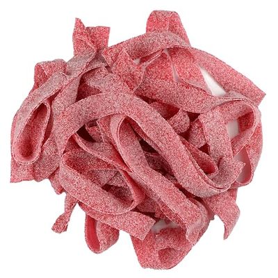 Cherry Sour Belts, 1 Pound Bulk Bag, The Hampton Popcorn Candy Company