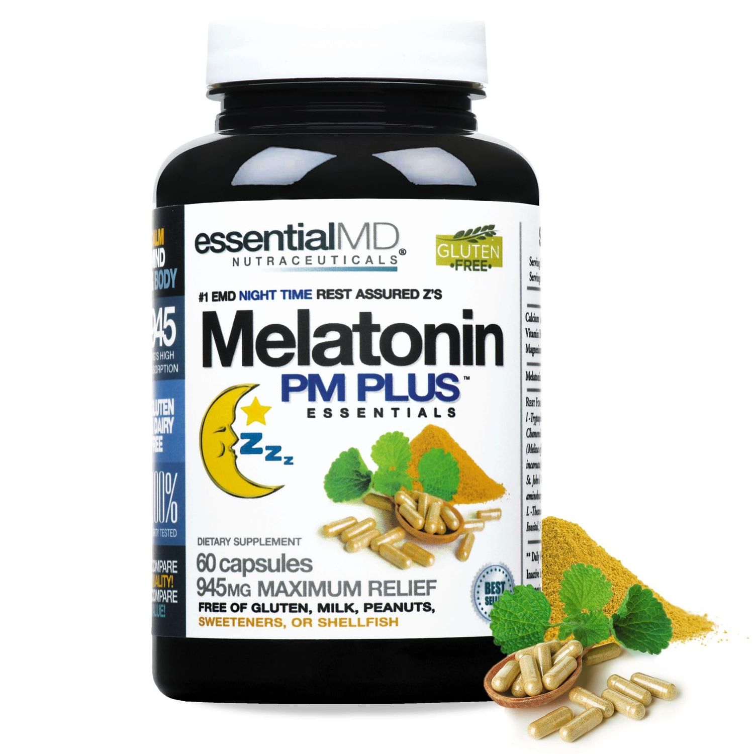 Melatonin Essentials Night Time Support