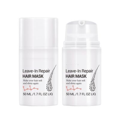 Leave-In Repair Hair Mask, Dry or Damaged Hair Mask Treatment, Repair Traight, Curly, Wavy, Thick, Thin Hair