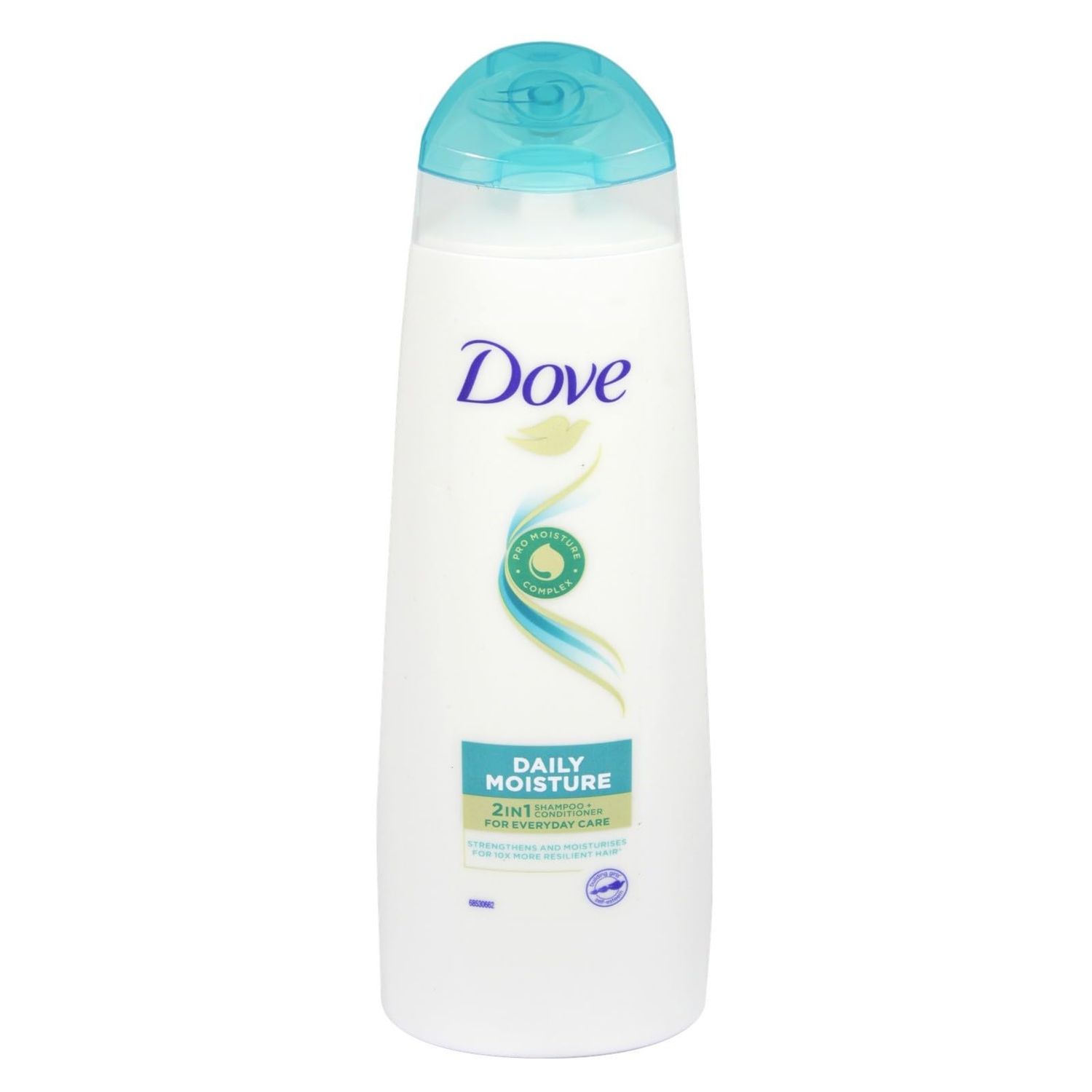 Dove Daily Moisture 2-In-1 Shampoo And Conditioner 250Ml