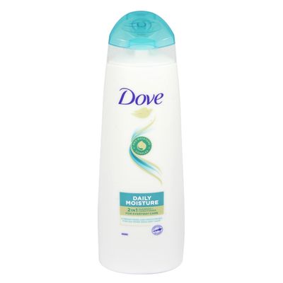 Dove Daily Moisture 2-In-1 Shampoo And Conditioner 250Ml