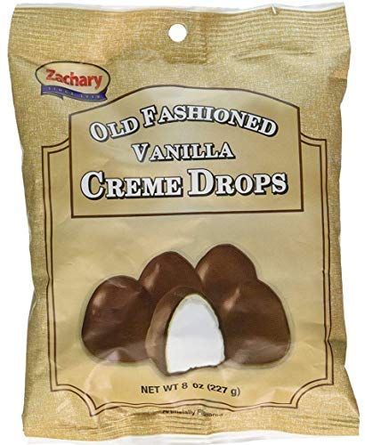 Zachary Old Fashioned Vanilla Creme Drops, 8 Ounce (Pack of 3)