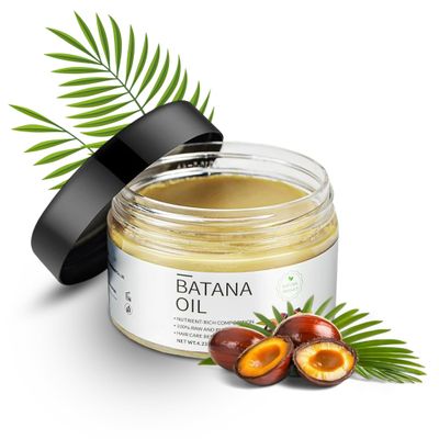 100 Natural Batana Oil for Hair Growth Pure Batana Hair Oil, Cold Pressed Traditional Palm Nut, Organic Solution to Prevents Hair Loss, Eliminates Split Ends Increases Shine All Hair Types