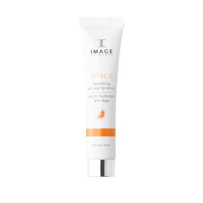 IMAGE Skincare, VITAL C Hydrating Anti-Aging Serum, with Potent Vitamin C to Brighten, Tone and Smooth Appearance of Wrinkles, Discovery Size 0.5 fl oz