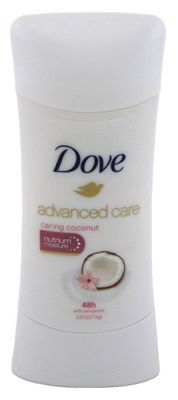 Dove Deodorant 2.6 Ounce Adv Care Anti-Perspirant Coconut (Pack of 6)