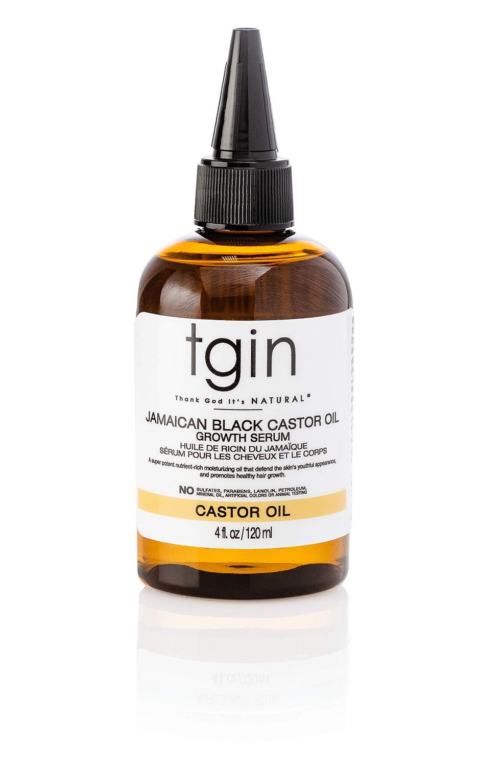 Thank God It&#39;s Natural tgin Jamaican Black Castor Oil, Hair Body Serum - 4oz