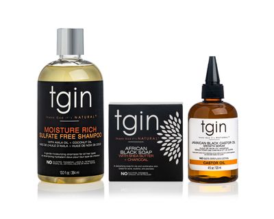 Thank God It's Natural tgin Jamaican Black Castor Oil, Hair Body Serum - 4oz