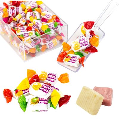 Fruidles Soft Punch Chews Taffy, Delicious Gourmet Candy Sweets, Individually Wrapped (1 Pound)