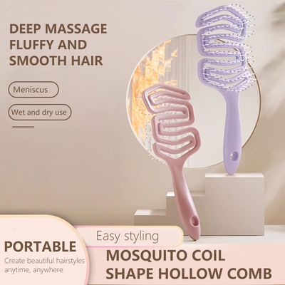 Wet Hair Brush,Detangler Brush,Hair Brushes for Women,Pain-Free Brushing,for Wet Dry Curly Thick Straight HairPink