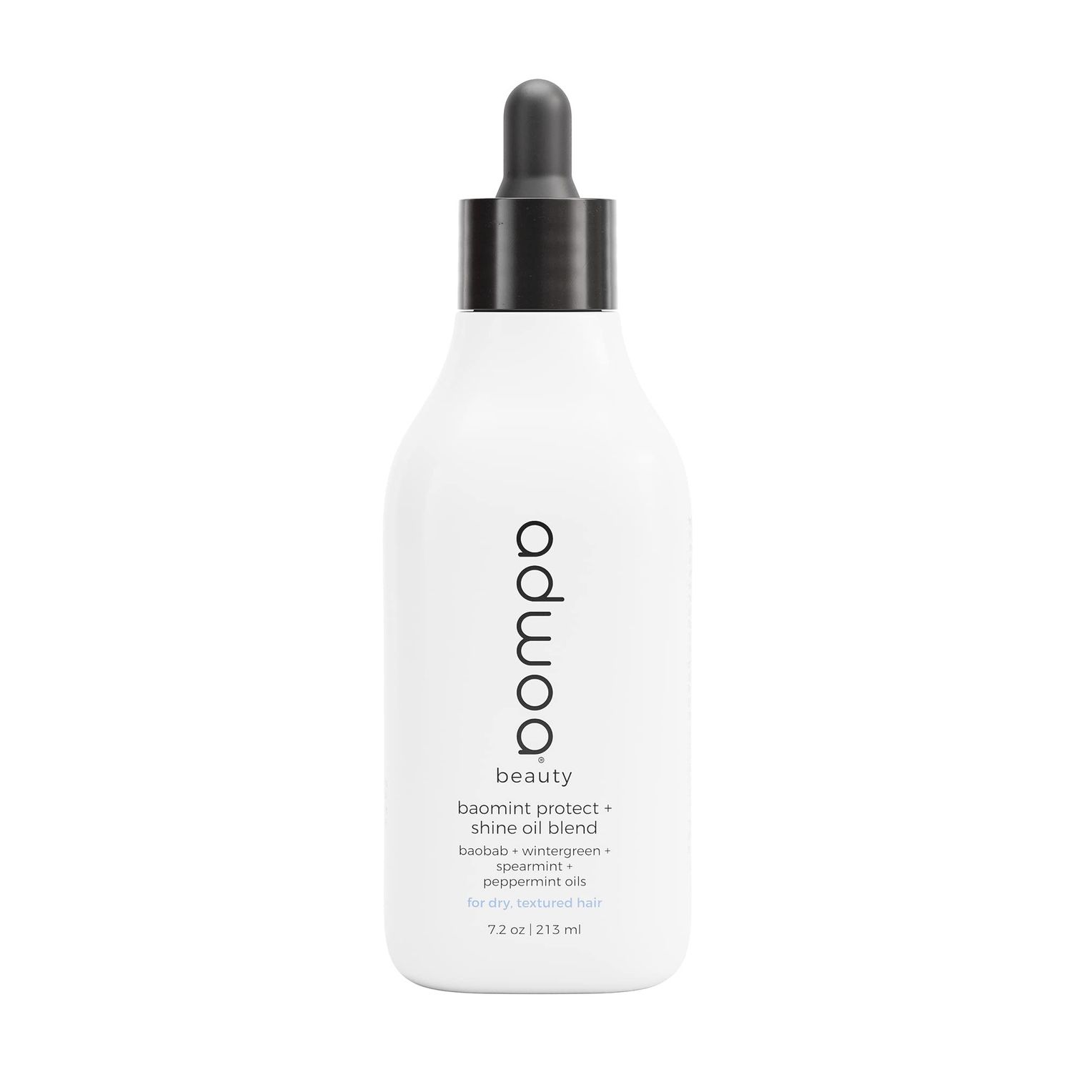 adwoa beauty Baomint Protect Shine Hair Oil, 99 Natural with Baobab, Pumpkin Seed, Rosemary And Mint Oils For Dry Scalp and Hair. Supports Hair Growth and Length Retention, 7.2oz.