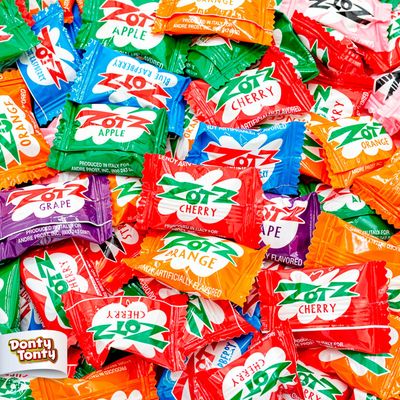 ZOTZ FIZZY Candy 2 lb - Bulk Bag, Assorted Fruit Flavors, Fizzing Candies, Individually Wrapped (164 Pieces)