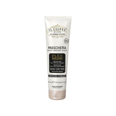 Il Salone Milano Plex Rebuilder Hair Mask for Color Treated Hair - Professional Overnight Mask for Dry, Damaged Hair - 5.18 oz 150 ml