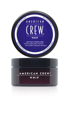 American Crew Men&#39;s Whip Styling Cream (OLD VERSION), Like Hair Gel with Light Hold with Natural Shine, 3 Oz (Pack of 1)