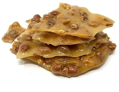 Andy Anand Sugar Free Peanut Brittle Handmade, Vegan, Old-Fashioned Recipe Smell the Fresh Roasted Peanuts, Taste the Divine Crunchy Goodness (7 Oz)