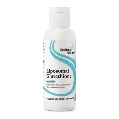 Optimal Liposomal Glutathione Non-Soy and Non-GMO Provides 500 mg of Liposomal Glutathione per Teaspoon 4 oz 30 Servings