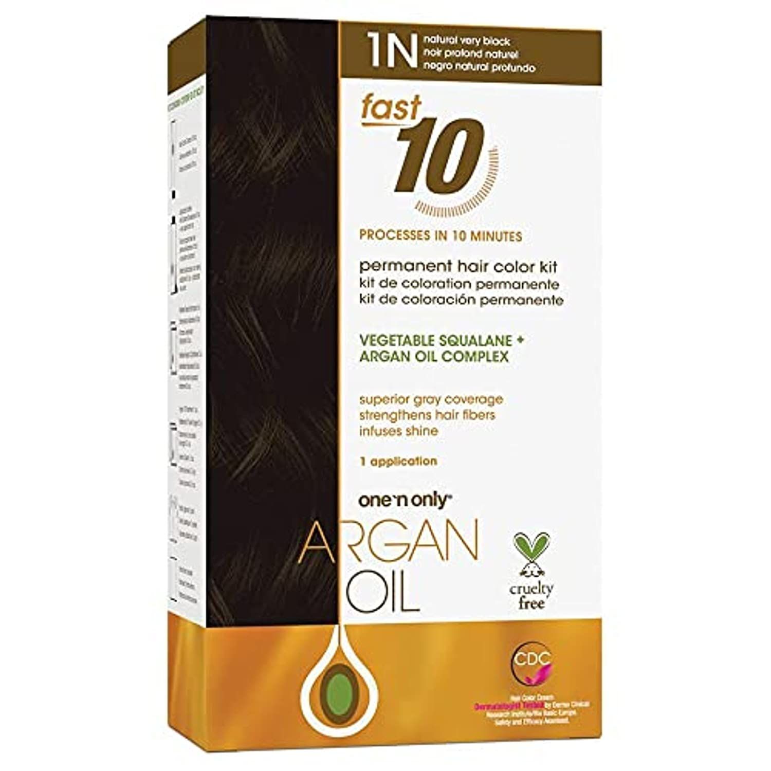 One &#39;n Only Shiny Silver Perm with Argan Oil for Gray Hair, Enhances Natural Silver Highlights, Exothermic Chemical Heat Ensures Gentle, Deep, and Even Processing