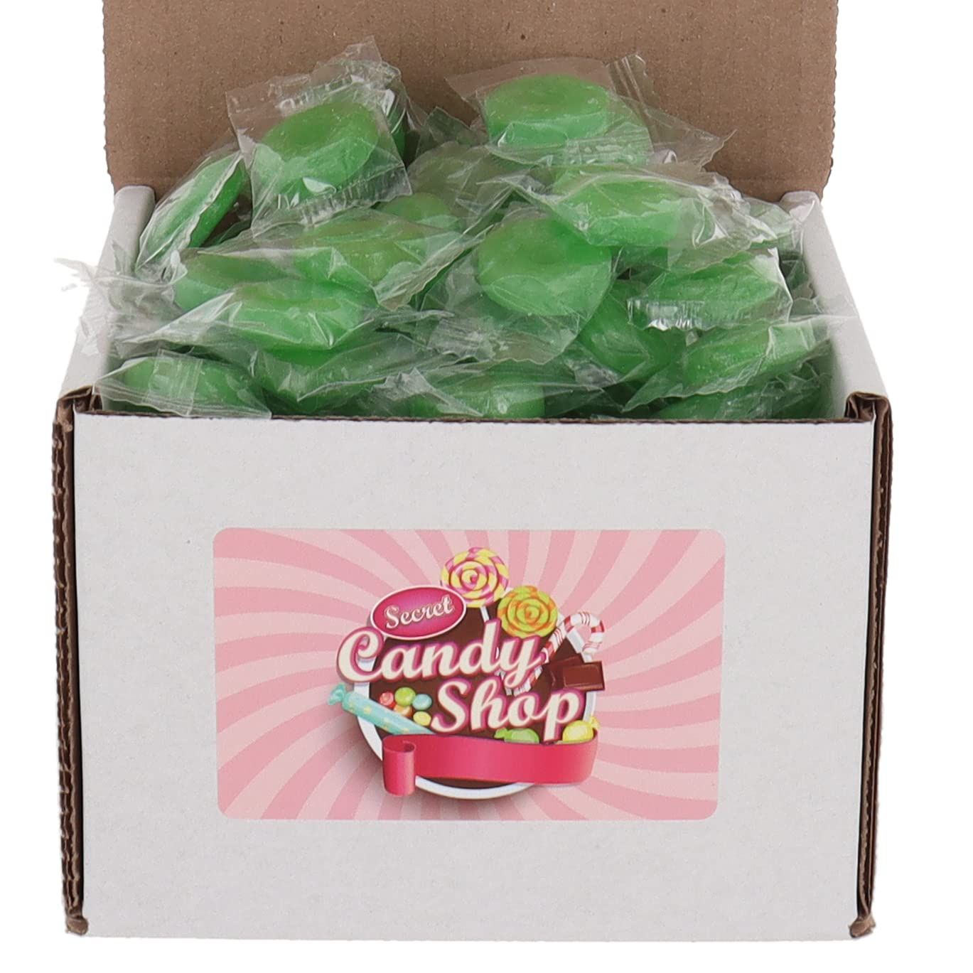 SECRET CANDY SHOP Lifesavers Fruit Hard Candy Bulk in Box (Individually Wrapped) (Watermelon, 1lb)