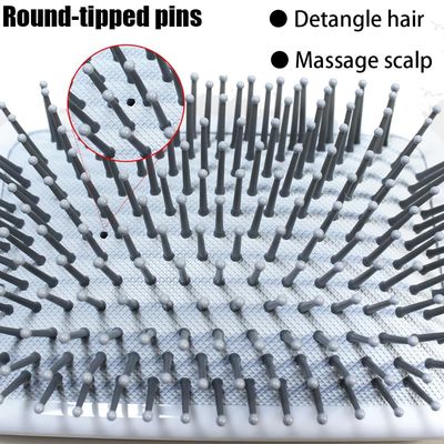 Detangling Paddle Brush for Blow Drying and Straightening, Anti-frizz Stying Hairbrush for Curly Fine Natural Tangled Hair, Scalp Massage Brush, Wet or Dry Use