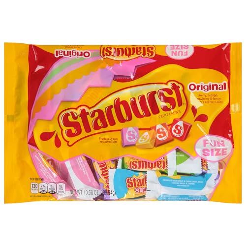 Mars Wrigley (1 bag) Easter Original Starburst Candy Mix - Cherry, Orange, Strawberry, Lemon - 10.58 oz 299.9 g
