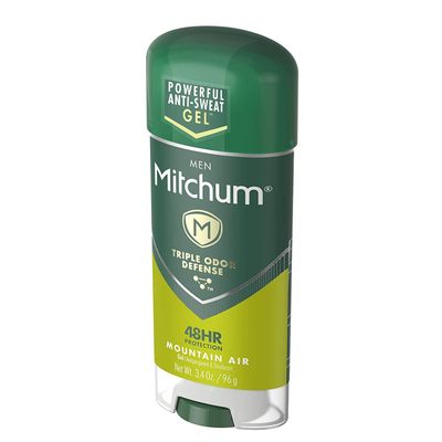 Mitchum Advanced Gel Anti-Perspirant Deodorant, Mountain Air 3.4 oz (Pack of 2)