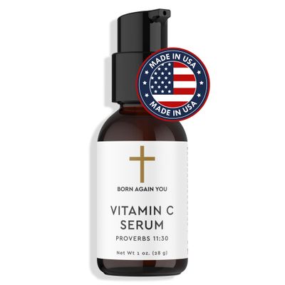 Vitamin C Serum for Face - Brightening Hydrating Antioxidant Serum with Hyaluronic Acid, Botanical Extracts, and Vitamin B3 - 1 fl oz