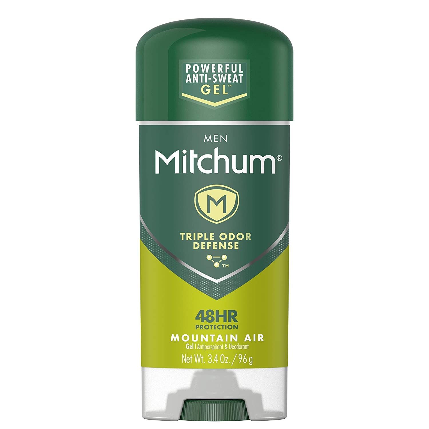 Mitchum Advanced Gel Anti-Perspirant Deodorant, Mountain Air 3.4 oz (Pack of 2)