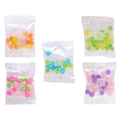 Hanatsumeawase Conffeti Candy 0.2oz 50pcs Japanese Sugar Plum Ninjapo Japan
