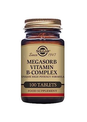 Solgar - Megasorb B-Complex &quot;50&quot;, 100 Tablets