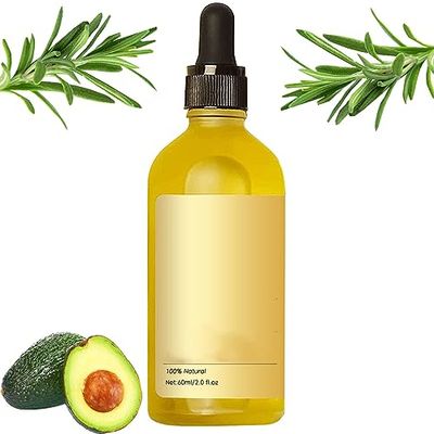 Generic Natural Hair Growth Oil, Thin Dry Damaged Hair and Black Castor Oil for Unscented, 2 Fl Oz