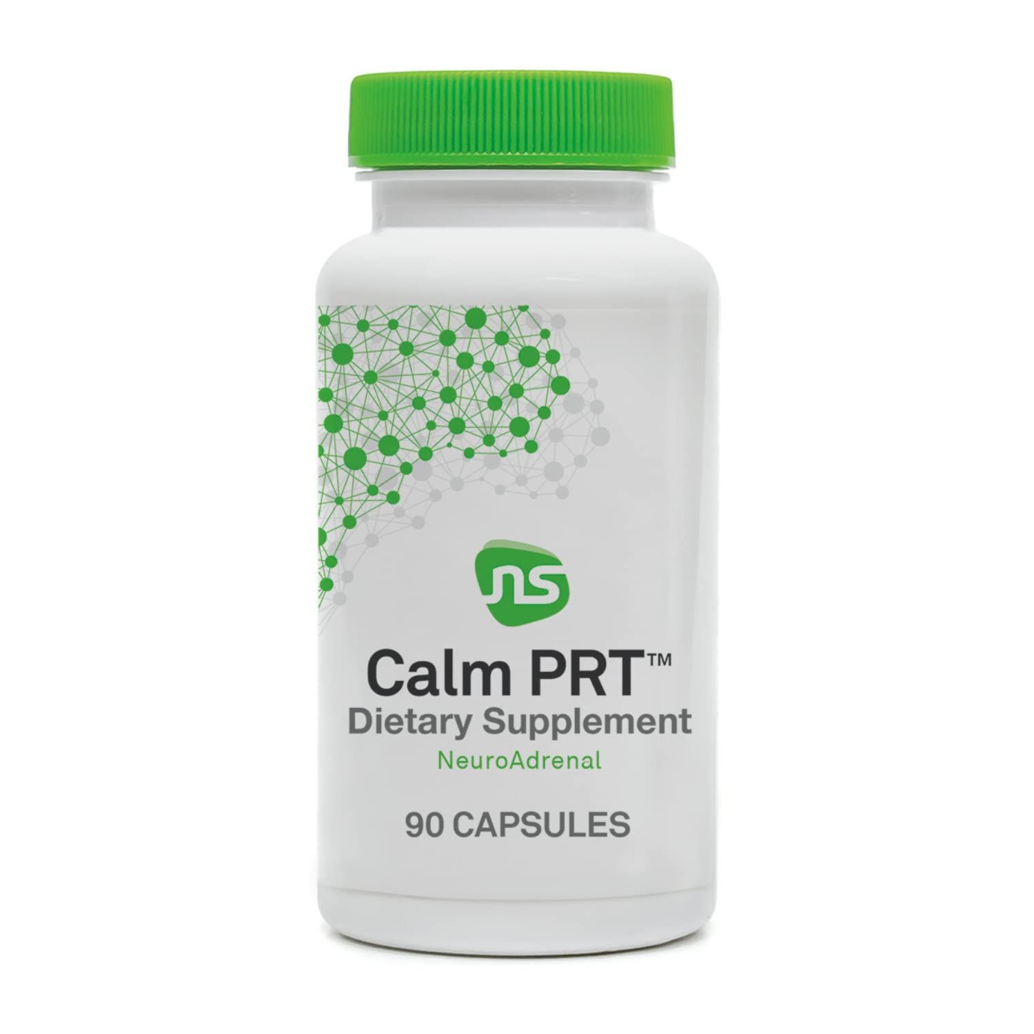 NeuroScience Calm PRT - Rhodiola Rosea Adrenal Health Supplement to Support Sleep, Mood, Regulate Stress Help Reduce Anxiousness - Sleep Supplement with Glycine, Taurine, Cortisol (90 Capsules)